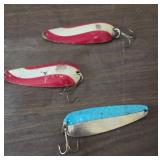 2 Waterwitch Fishing Spoons & other