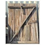 Wood Barn Door 57 in. X 76 in.