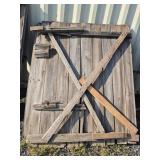 Wood Barn Door 67 in. X 80 in.