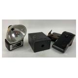 Kodak Duaflex, Brownie, Folding Cameras Trio