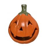Giant Plaster Jack O Lantern