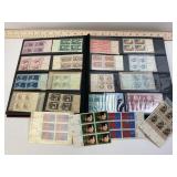 Stamp Album with Polio, Wildlife Conservation, VFW
