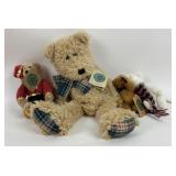 Boyds Bears: J. P. Hutton, Bell hop, Mouse Bear