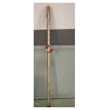 Wood and Metal Survey Leveling Rod With Target