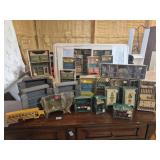 Wood Painted Doll House Accesories