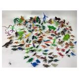 Plastic Animal, Dinosaur Figures, ET, Goofy