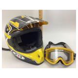 Z1R Motocross Helmet & MSR Goggles