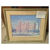 Tom Hook Limited Edition Art Print "University
