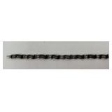Siam Sterling Marked Bracelet 6.95g TW 7 inches