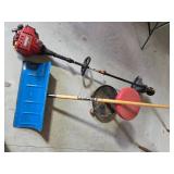 Craftsman Trimmer, True Temper Shovel, Rolling Sto