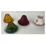 Glass and Porcelain Candle Holders, Yankee Candle