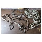 Ropes, Cables, Harnesses, and Carabiners