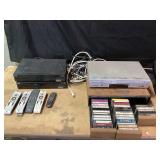 Magnavox DVD VCR Combo, DirecTV Boxes, Cassette Lo