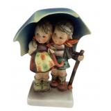 Hummel Goebel 1971 Stormy Weather Porcelain Figuri