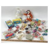 Character Toys, Keychains, and McDonald