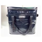 RTIC Soft Pack Cooler Black with Red Stitching and