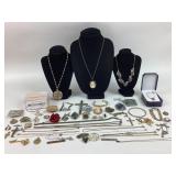 Costume Jewelry: Germany Cross, Rhinestone