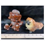 Japanese ArtMark Ceramic Three Part Dog Group with