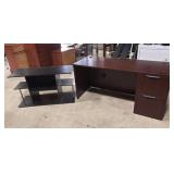 Desk, tv stand