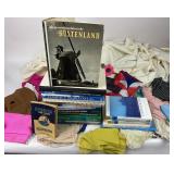 Travel & Gardening Books, Assorted Fabric & Scarve