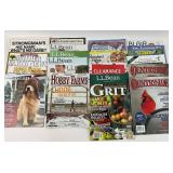 Homesteading and Outdoor Magazine Lot, LL Bean Cat