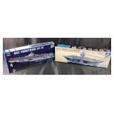 USS Yorktown CV-10 and USS John C. Stennis 1:700 M