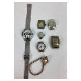 Bulova gold tone watch 079023 with 14k GF band