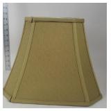 Royal Designs Antique Gold Cut Corner Bell Lamp Sh