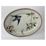 J.F. Wileman Staffordshire Decorative Oval Ceramic