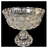 Large Priscilla Sun & Stars Glass Compote