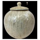 Shell Mosaic Pottery Jar
