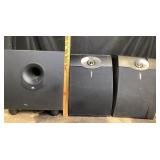 Bose 301 Series V Speakers and JBL Subwoofer