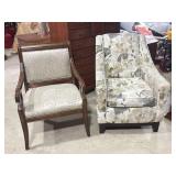 2 accent chairs