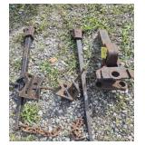 Spring Bars With Attached Sdjustment Brackets,