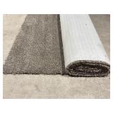 12 ft brown carpet remnant