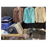 Womenï¿½s Blazers, Suede, Leather, Bedding