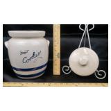 10' Complete RRP Co. Cookie Crock Jar Roseville