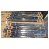 Lacquered Brass Stair Rods Bulk