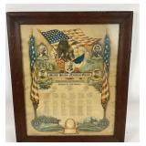 United States National Guard Framed Honor Roll