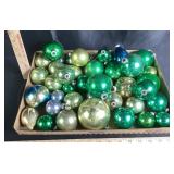 Shiny Brite Mercury Glass Ornaments Mixed Colors