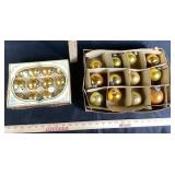 Shiny Brite Glass Christmas Ornaments Set