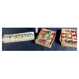 Shiny Brite Glass Christmas Ornaments in Boxes