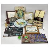 Samyo wax seal 'B' margaritaville sign, dinner