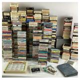 Huge 8 Track Tape and Cassette Tape Collection