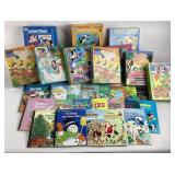 Large Vintage Puzzle and Little Golden Book