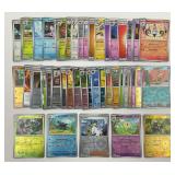 50 Pokemon Holographic Cards