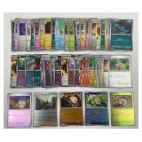 50 Pokemon Holographic Cards