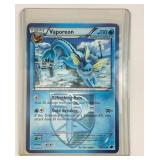 Pokemon Vaporeon Card