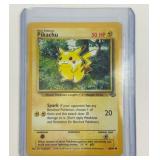 Pokemon Vintage Pikachu Card