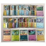 50 Pokemon Holographic Cards